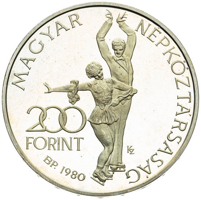 200 Forint 1980 (pieford) - front