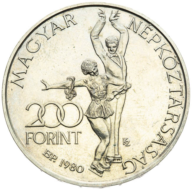 200 Forint 1980 (proba) - back