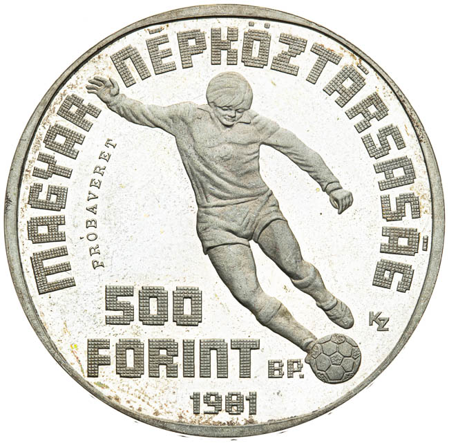 500 Forint 1981 (proba) - front