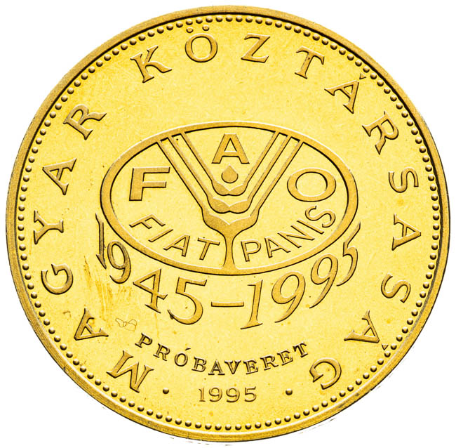 100 Forint 1995 (proba) - averz