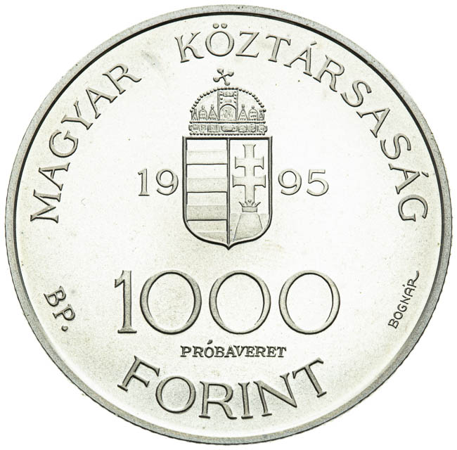 1000 Forint 1995 (proba) - reverz