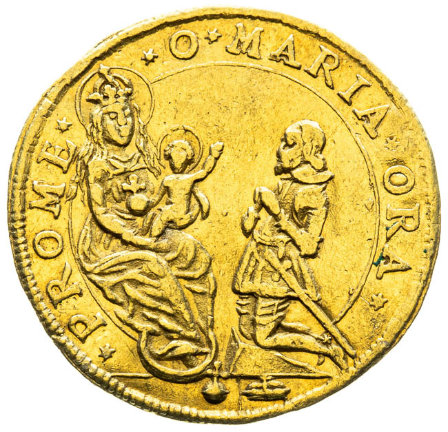 Ducat 1647 - front