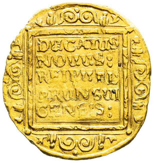 Dukát 1642 - averz