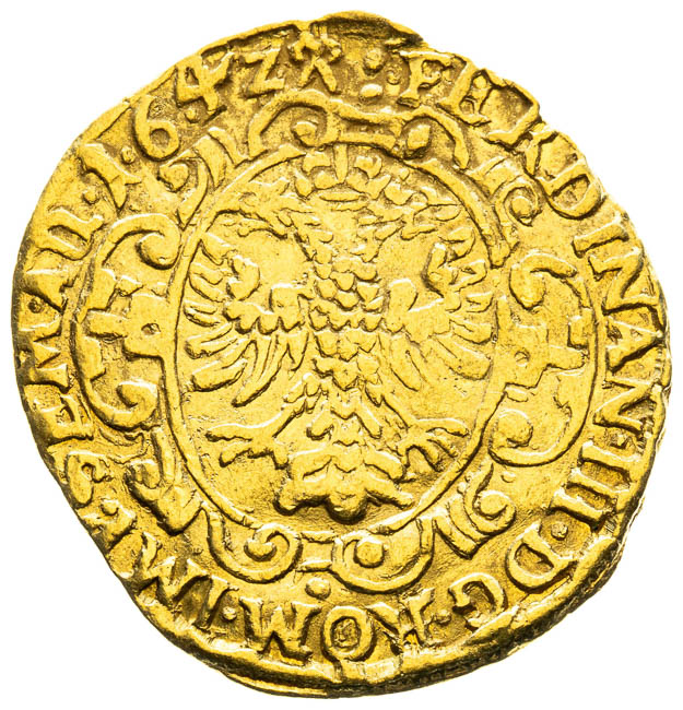 Dukát 1642 - reverz