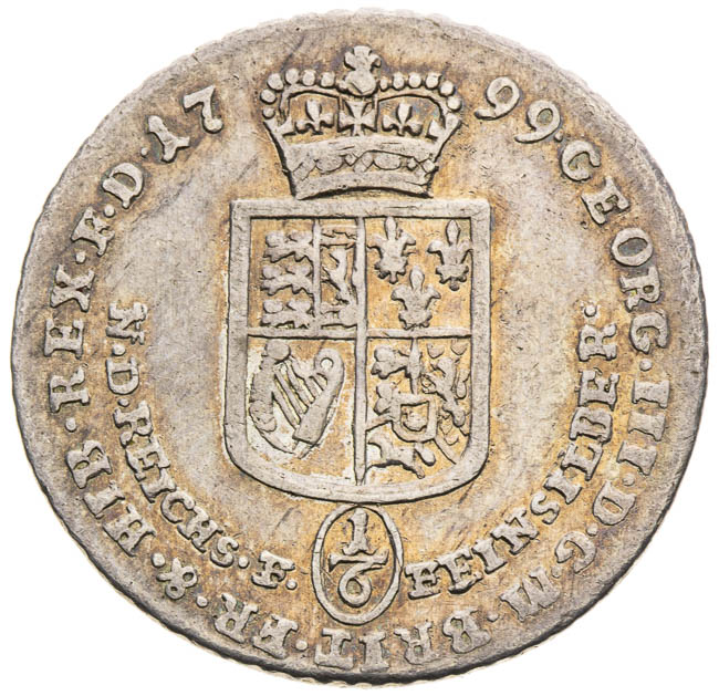 1/6 Toliaru 1799 - averz