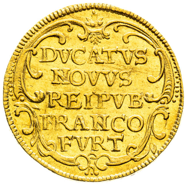Dukát 1649 - averz