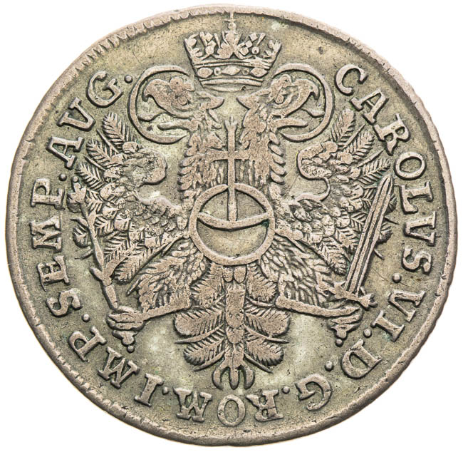 8 Šilink 1728 - reverz