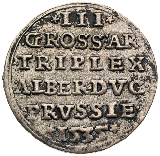 3 Groš 1535 - reverz