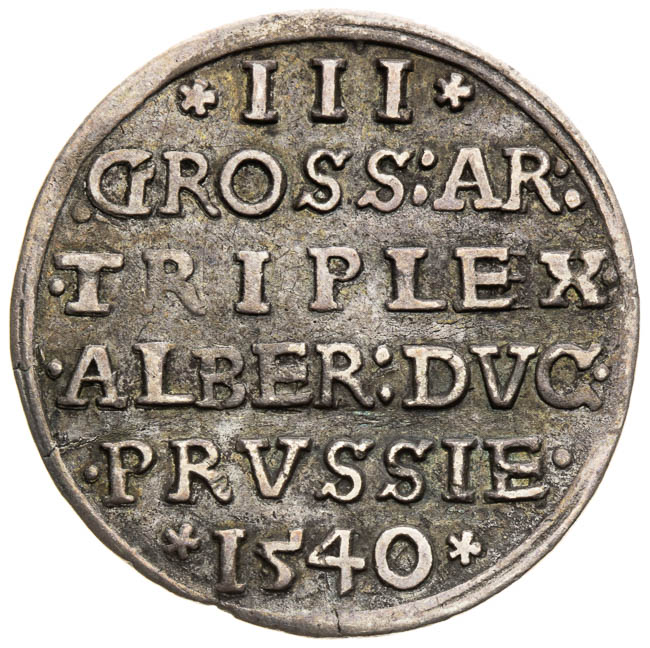 3 Groš 1540 - reverz
