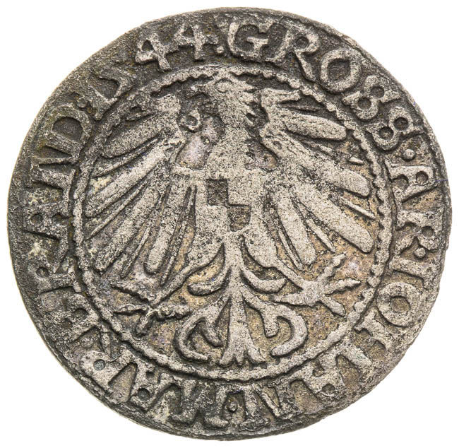 Groš 1544 - reverz