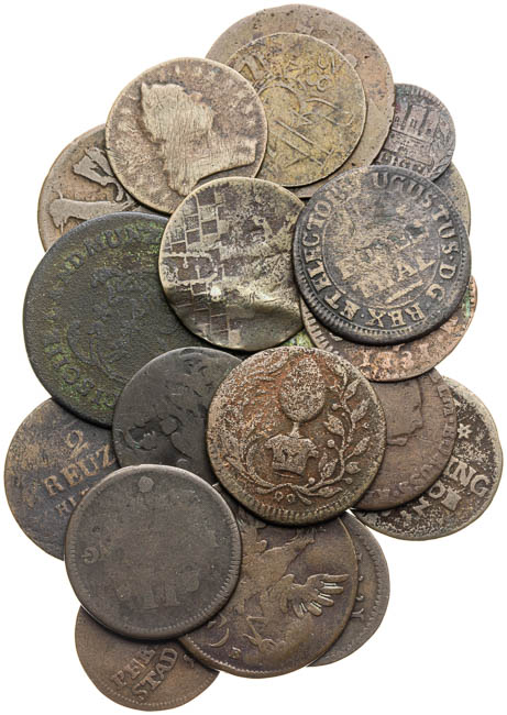 Coins (22 pcs) - front