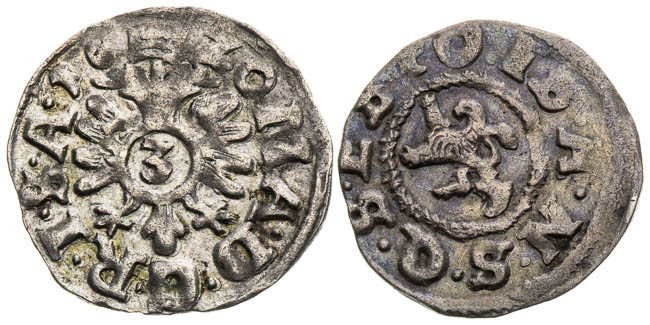 Silver coins (2 pcs) - back