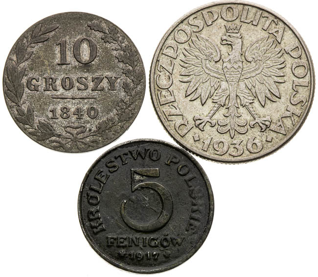 Coins (3 pcs) - front