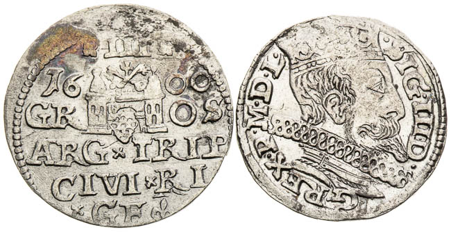 Silver coins (2 pcs) - back