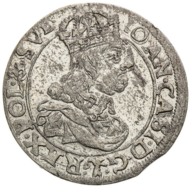 6 Groschen 1661 - front