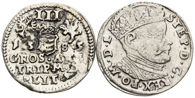 Silver coins (2 pcs) - back