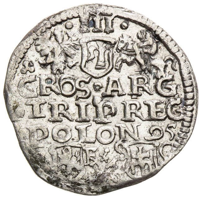 3 Groschen 1595 - back