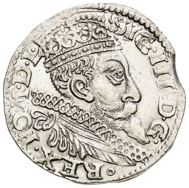 3 Groschen 1597 - front
