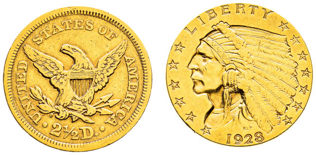 2 1/2 Dolar (2 ks) - reverz