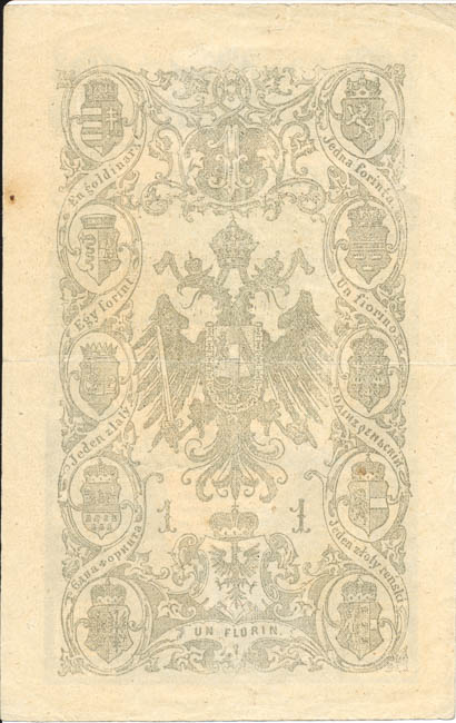 Gulden 1866 Hy 21 - back