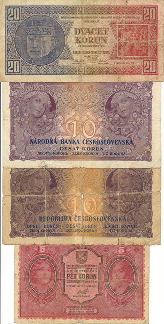 Banknotes (8 pcs) - back
