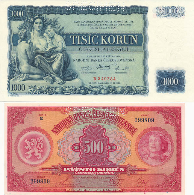 Banknotes (2 pcs) - front