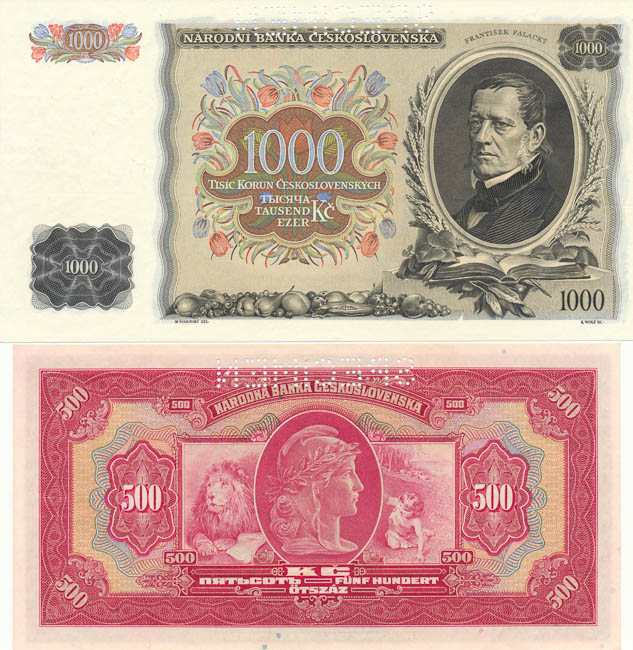 Banknotes (2 pcs) - back