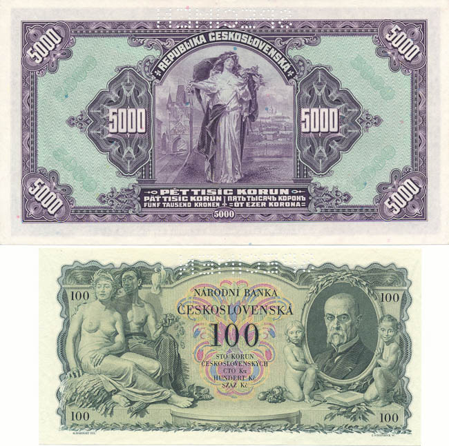 Banknotes (2 pcs) - back