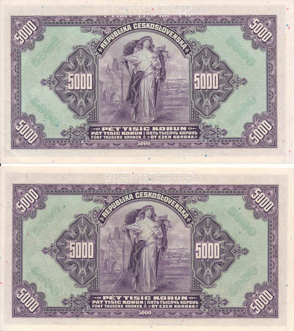 Banknotes (2 pcs) - back