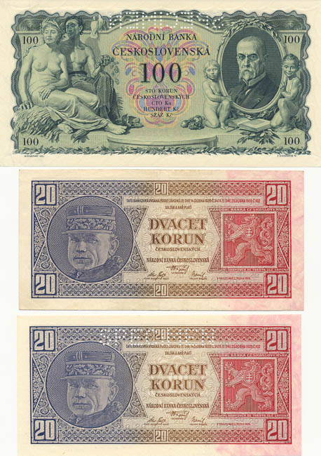 Banknotes (3 pcs) - back