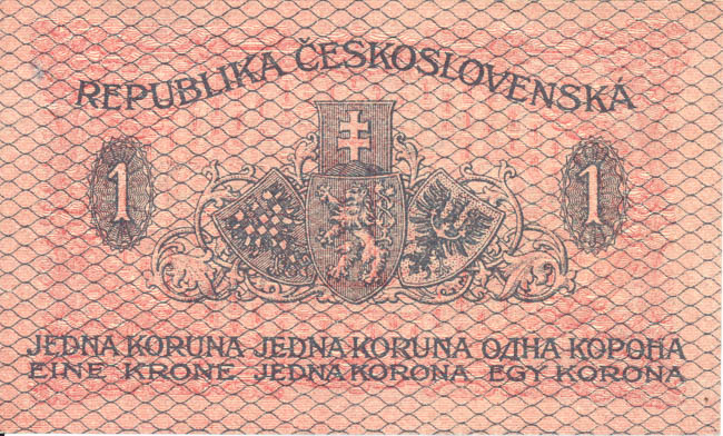 Koruna 1919 s. 015 - back