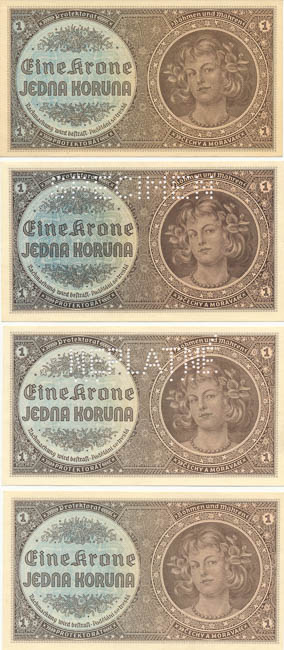 Banknotes (4 pcs) - back