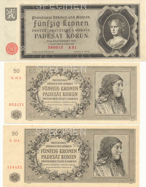 Banknotes (3 pcs) - front