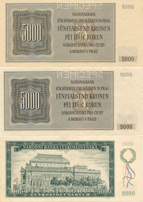 Banknotes (3 pcs) - back