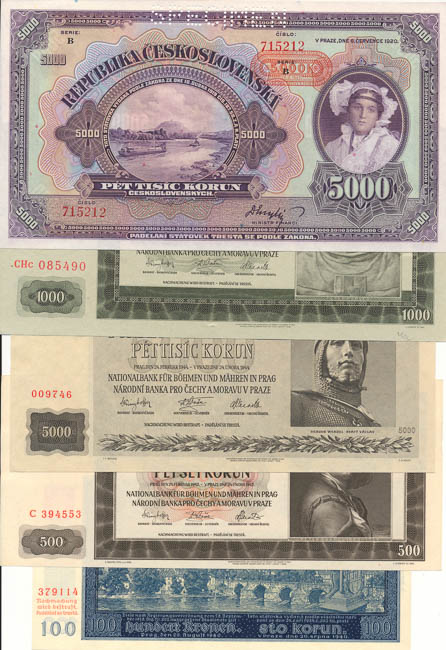 Banknotes (12 pcs) - front