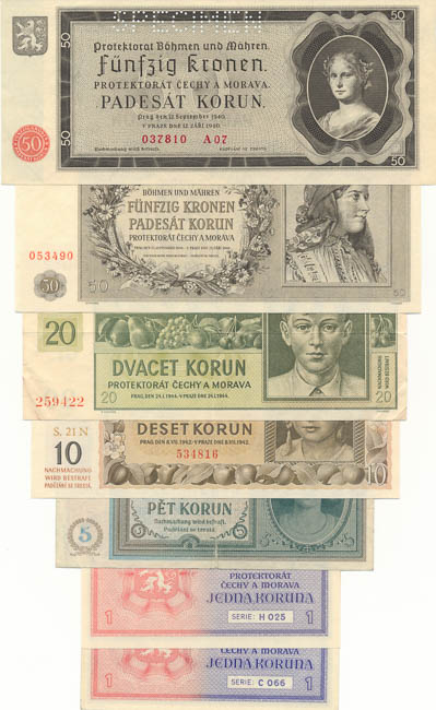 Banknotes (12 pcs) - back
