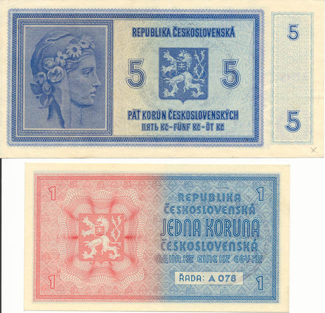 Banknotes (2 pcs) - back