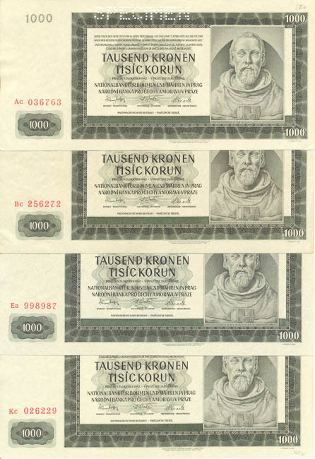 Banknotes (9 pcs) - back