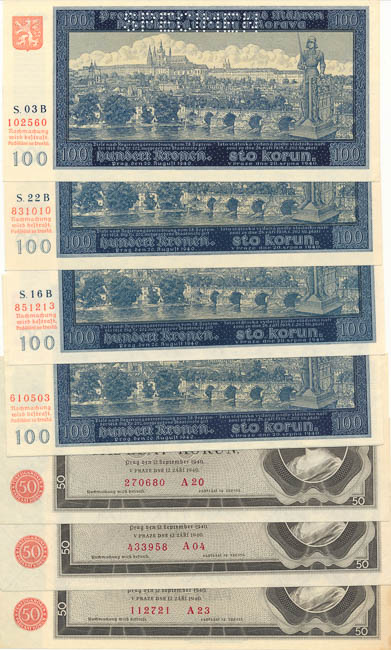 Banknotes (20 pcs) - front