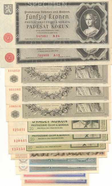 Banknotes (20 pcs) - back