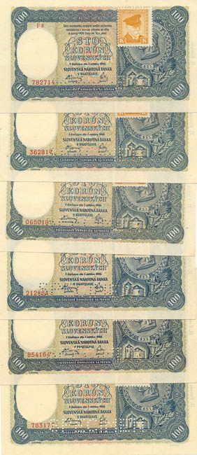 Banknotes (11 pcs) - front
