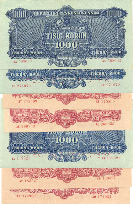 Banknotes (35 pcs) - front