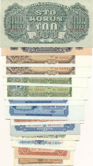 Banknotes (35 pcs) - back