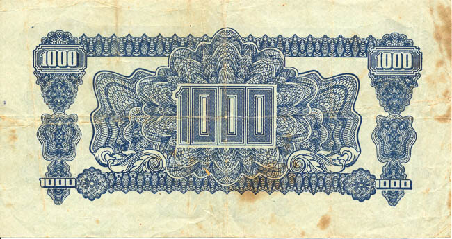 1000 K 1944 TA - reverz