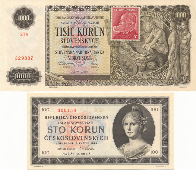 Banknotes (2 pcs) - front
