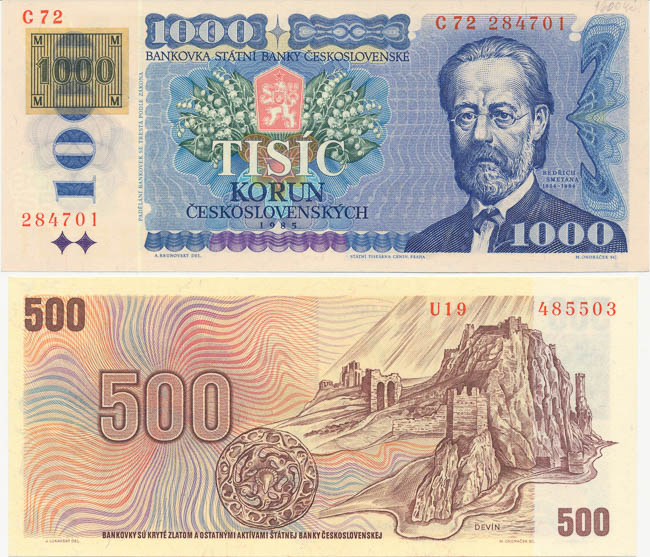 Banknotes (2 pcs) - front