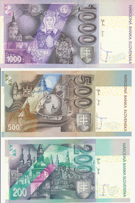 Banknotes (3 pcs) - back
