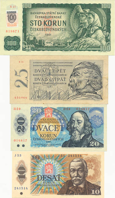 Banknotes (8 pcs) - back
