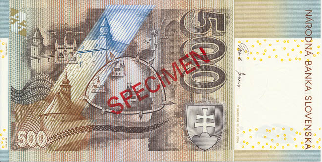 500 Koruna 2006 F (annulus) - back