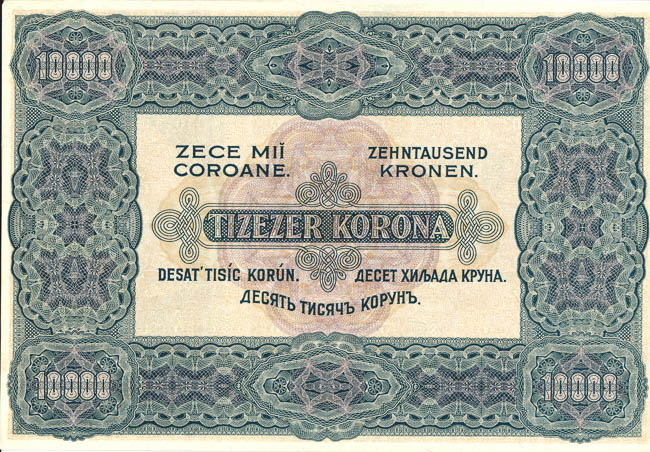 10 000 Korona 1920 C 12 - reverz